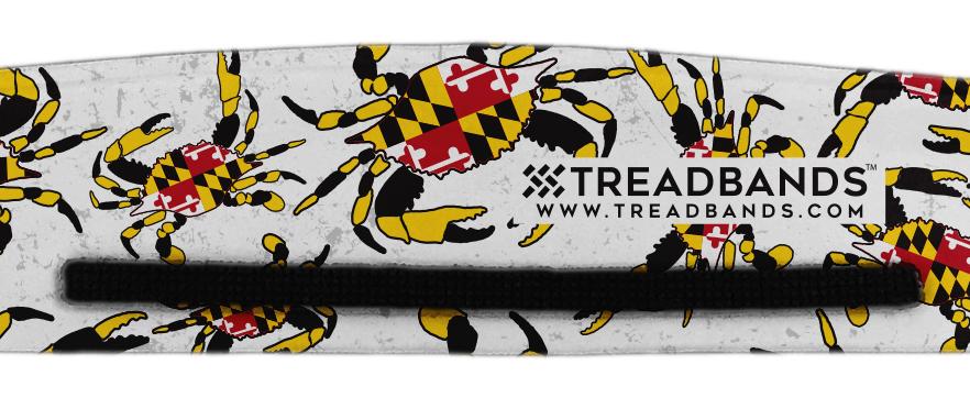 Fascia Antiscivolo TreadBands All Terrain Solid – Tecnologia TreadGripStrip – Bianco, Taglia Unica